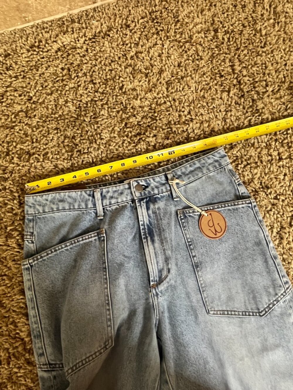Driftwood Barbara Barrel Women's New Jeans with Floral Embroidery, Size 10 - Picture 10 of 15